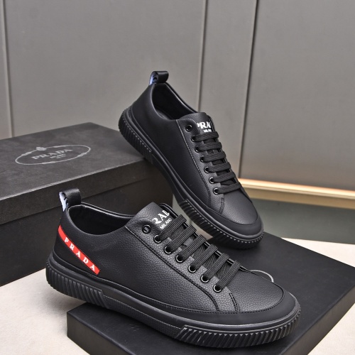 Replica Prada Casual Shoes For Men #1256867 $76.00 USD for Wholesale