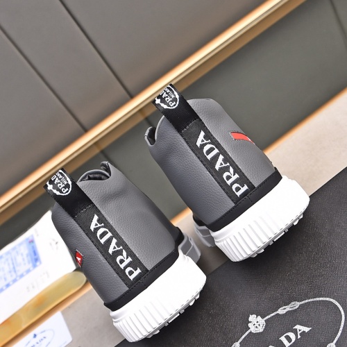 Replica Prada High Top Shoes For Men #1256872 $82.00 USD for Wholesale