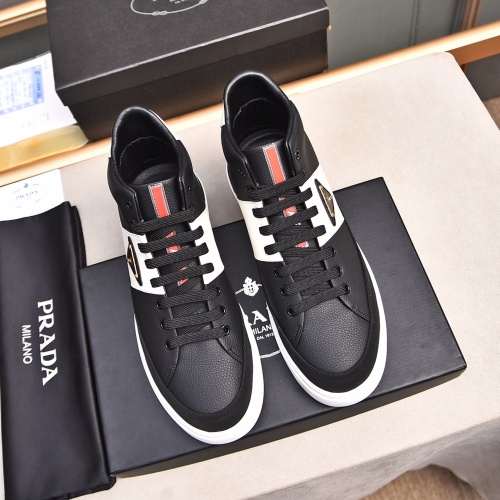 Replica Prada High Top Shoes For Men #1256877 $82.00 USD for Wholesale