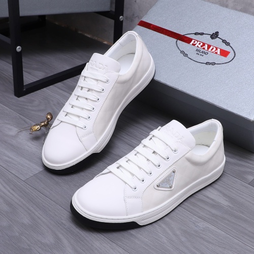 Wholesale Prada Casual Shoes For Men #1256897 $88.00 USD, Wholesale Quality Replica Prada Casual Shoes