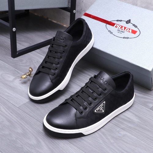 Wholesale Prada Casual Shoes For Men #1256898 $88.00 USD, Wholesale Quality Replica Prada Casual Shoes