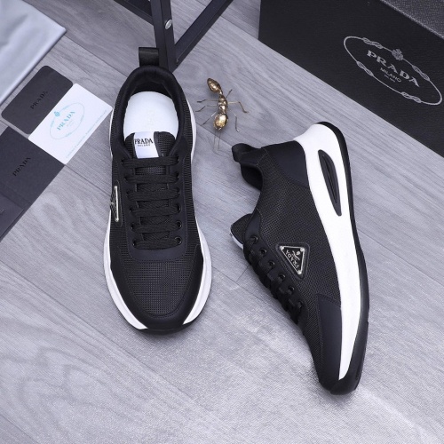 Replica Prada Casual Shoes For Men #1256902 $80.00 USD for Wholesale