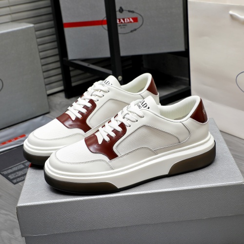 Wholesale Prada Casual Shoes For Men #1256907 $102.00 USD, Wholesale Quality Replica Prada Casual Shoes