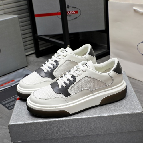 Wholesale Prada Casual Shoes For Men #1256908 $102.00 USD, Wholesale Quality Replica Prada Casual Shoes