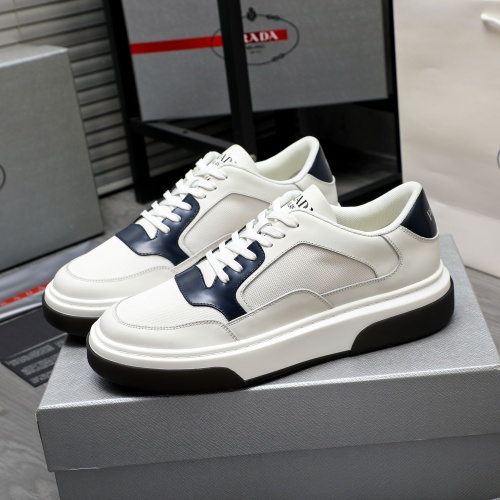 Wholesale Prada Casual Shoes For Men #1256909 $102.00 USD, Wholesale Quality Replica Prada Casual Shoes