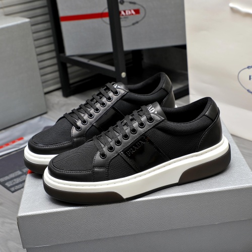 Wholesale Prada Casual Shoes For Men #1256919 $102.00 USD, Wholesale Quality Replica Prada Casual Shoes