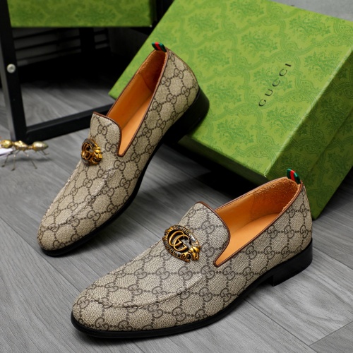 Wholesale Gucci Oxfords Shoes For Men #1256921 $88.00 USD, Wholesale Quality Replica Gucci Oxfords Shoes