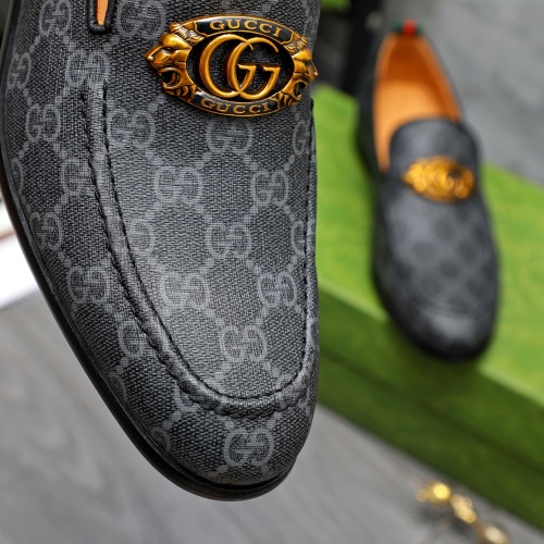 Replica Gucci Oxfords Shoes For Men #1256922 $88.00 USD for Wholesale