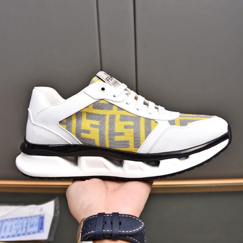 Replica Fendi Casual Shoes For Men #1256930 $80.00 USD for Wholesale