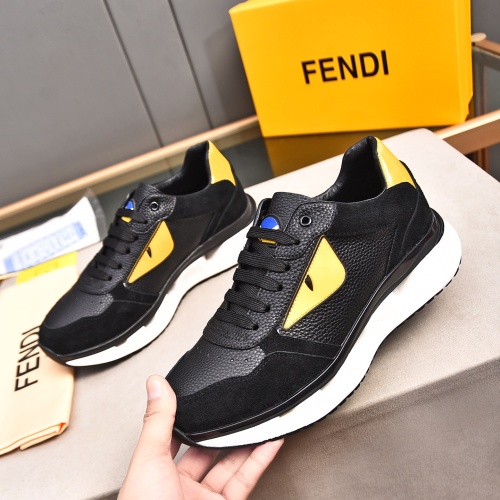 Wholesale Fendi Casual Shoes For Men #1256934 $80.00 USD, Wholesale Quality Replica Fendi Casual Shoes