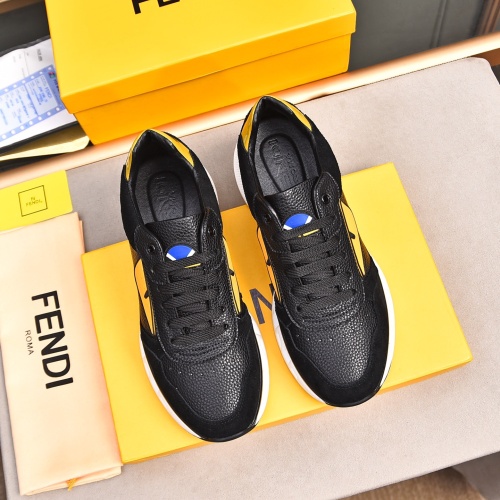 Replica Fendi Casual Shoes For Men #1256934 $80.00 USD for Wholesale