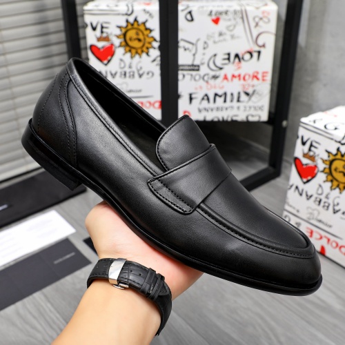 Replica Dolce & Gabbana D&G Leather Shoes For Men #1256947 $125.00 USD for Wholesale