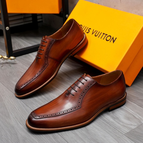 Wholesale Louis Vuitton LV Oxfords Shoes For Men #1256948 $88.00 USD, Wholesale Quality Replica Louis Vuitton LV Oxfords Shoes