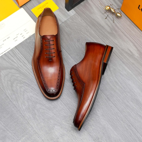 Replica Louis Vuitton LV Oxfords Shoes For Men #1256948 $88.00 USD for Wholesale