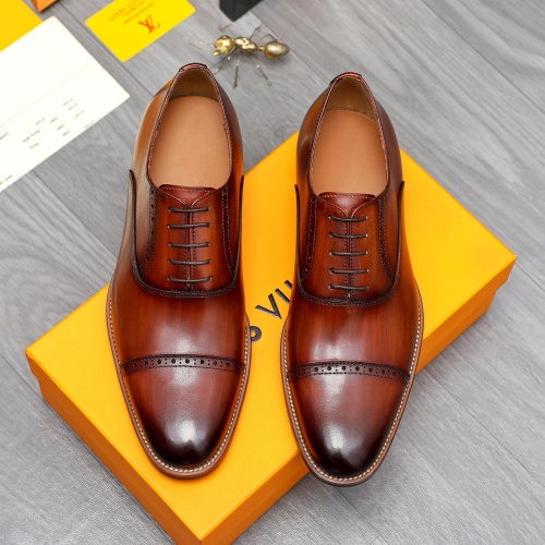 Replica Louis Vuitton LV Oxfords Shoes For Men #1256950 $88.00 USD for Wholesale