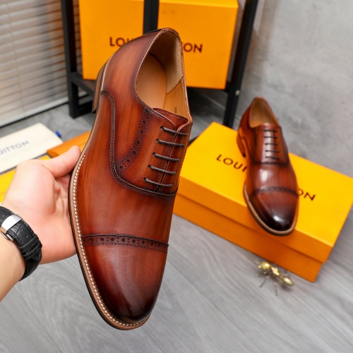 Replica Louis Vuitton LV Oxfords Shoes For Men #1256950 $88.00 USD for Wholesale