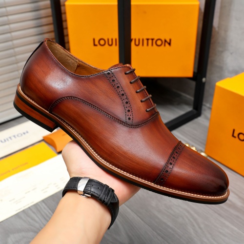 Replica Louis Vuitton LV Oxfords Shoes For Men #1256950 $88.00 USD for Wholesale