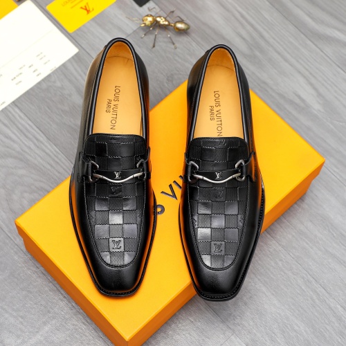 Replica Louis Vuitton LV Oxfords Shoes For Men #1256952 $82.00 USD for Wholesale