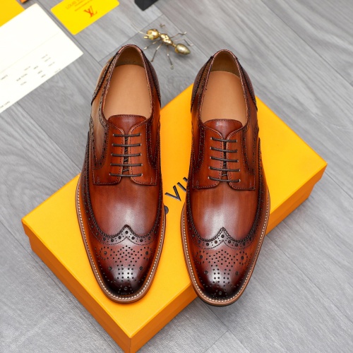 Replica Louis Vuitton LV Oxfords Shoes For Men #1256953 $88.00 USD for Wholesale