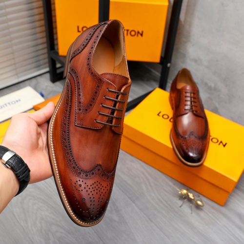 Replica Louis Vuitton LV Oxfords Shoes For Men #1256953 $88.00 USD for Wholesale