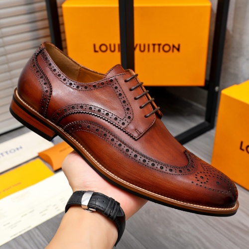 Replica Louis Vuitton LV Oxfords Shoes For Men #1256953 $88.00 USD for Wholesale