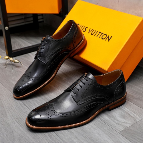 Wholesale Louis Vuitton LV Oxfords Shoes For Men #1256954 $88.00 USD, Wholesale Quality Replica Louis Vuitton LV Oxfords Shoes