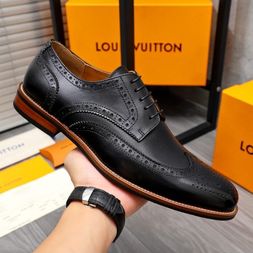 Replica Louis Vuitton LV Oxfords Shoes For Men #1256954 $88.00 USD for Wholesale