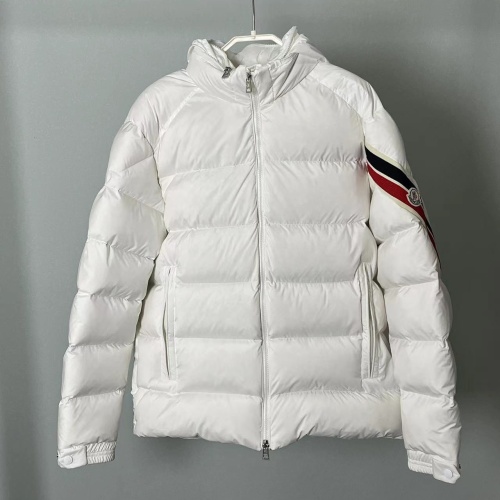 Wholesale Moncler Down Feather Coat Long Sleeved For Men #1256975 $172.00 USD, Wholesale Quality Replica Moncler Down Feather Coat