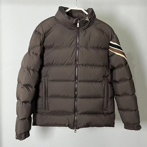 Wholesale Moncler Down Feather Coat Long Sleeved For Men #1256976 $172.00 USD, Wholesale Quality Replica Moncler Down Feather Coat