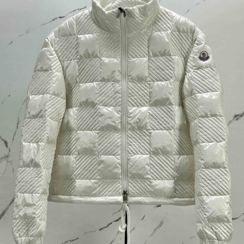 Wholesale Moncler Down Feather Coat Long Sleeved For Women #1256985 $172.00 USD, Wholesale Quality Replica Moncler Down Feather Coat