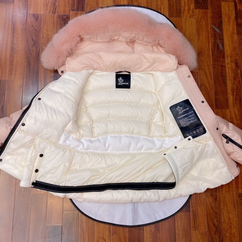 Replica Moncler Down Feather Coat Long Sleeved For Women #1256994 $247.93 USD for Wholesale