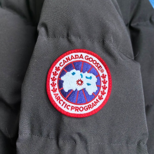 Replica Canada Goose Down Feather Coat Long Sleeved For Women #1257001 $170.00 USD for Wholesale