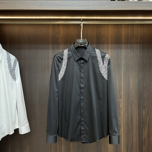 Wholesale Givenchy Shirts Long Sleeved For Men #1257019 $92.00 USD, Wholesale Quality Replica Givenchy Shirts