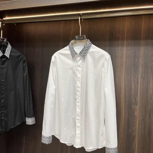 Replica Givenchy Shirts Long Sleeved For Men #1257020 $92.00 USD for Wholesale