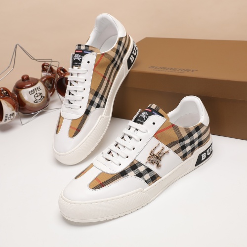 Wholesale Burberry Casual Shoes For Men #1257027 $72.00 USD, Wholesale Quality Replica Burberry Casual Shoes