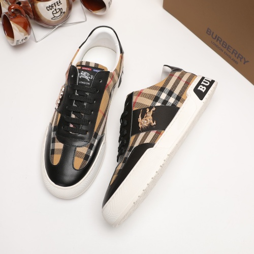 Replica Burberry Casual Shoes For Men #1257028 $72.00 USD for Wholesale