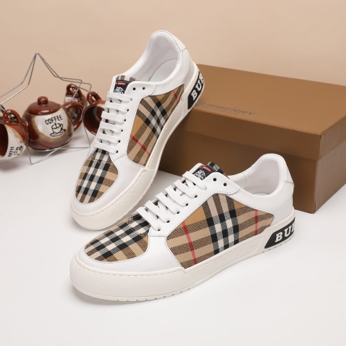 Wholesale Burberry Casual Shoes For Men #1257029 $72.00 USD, Wholesale Quality Replica Burberry Casual Shoes