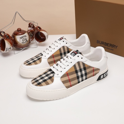 Replica Burberry Casual Shoes For Men #1257029 $72.00 USD for Wholesale