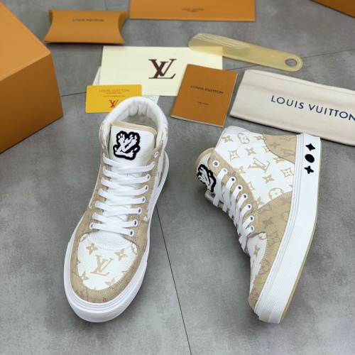 Wholesale Louis Vuitton High Tops Shoes For Men #1257033 $155.00 USD, Wholesale Quality Replica Louis Vuitton High Tops Shoes