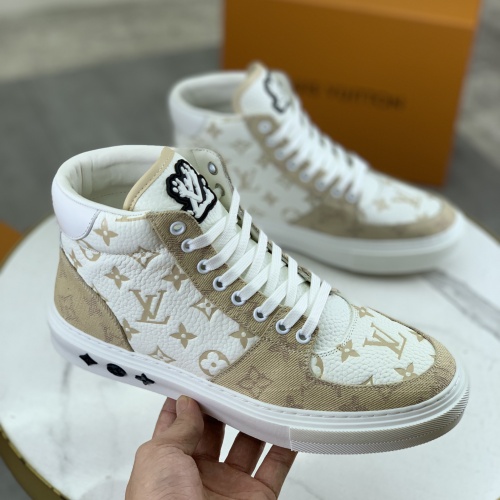 Replica Louis Vuitton High Tops Shoes For Men #1257033 $155.00 USD for Wholesale