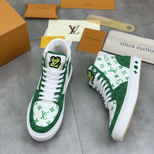 Wholesale Louis Vuitton High Tops Shoes For Men #1257034 $155.00 USD, Wholesale Quality Replica Louis Vuitton High Tops Shoes