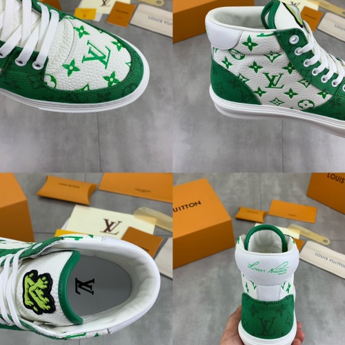 Replica Louis Vuitton High Tops Shoes For Men #1257034 $155.00 USD for Wholesale