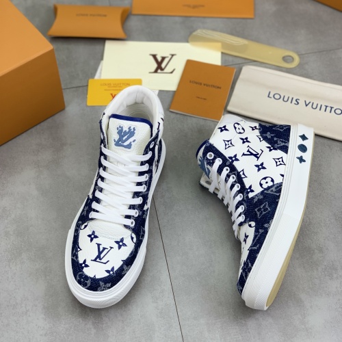 Wholesale Louis Vuitton High Tops Shoes For Men #1257035 $155.00 USD, Wholesale Quality Replica Louis Vuitton High Tops Shoes