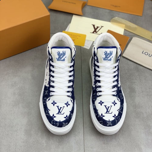 Replica Louis Vuitton High Tops Shoes For Men #1257035 $155.00 USD for Wholesale