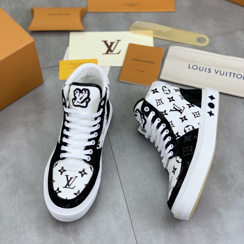 Wholesale Louis Vuitton High Tops Shoes For Men #1257036 $155.00 USD, Wholesale Quality Replica Louis Vuitton High Tops Shoes