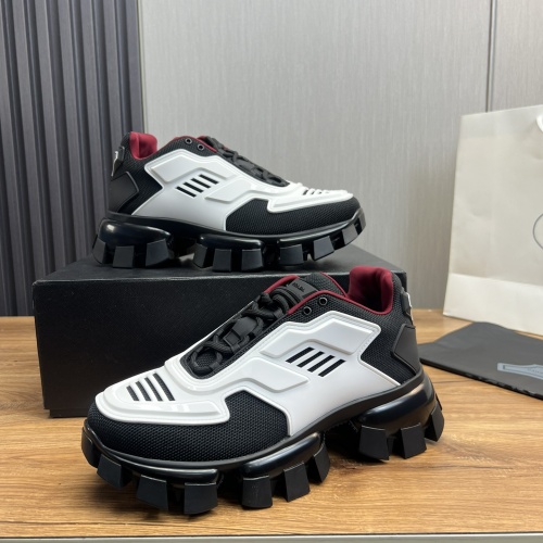 Wholesale Prada Casual Shoes For Men #1257058 $108.00 USD, Wholesale Quality Replica Prada Casual Shoes