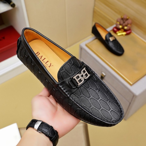 Replica Bally Leather Shoes For Men #1257066 $68.00 USD for Wholesale