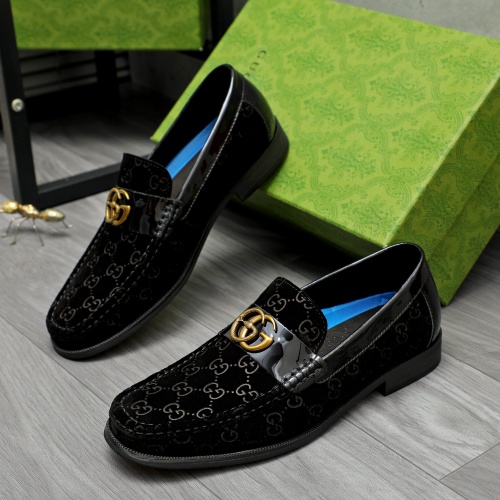 Wholesale Gucci Oxfords Shoes For Men #1257087 $88.00 USD, Wholesale Quality Replica Gucci Oxfords Shoes