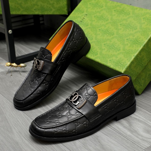 Wholesale Gucci Oxfords Shoes For Men #1257088 $88.00 USD, Wholesale Quality Replica Gucci Oxfords Shoes