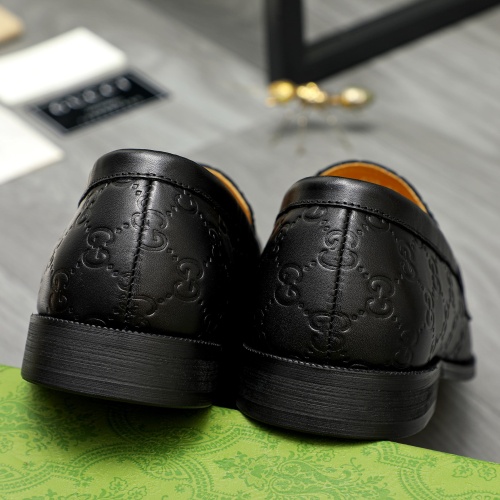 Replica Gucci Oxfords Shoes For Men #1257088 $88.00 USD for Wholesale